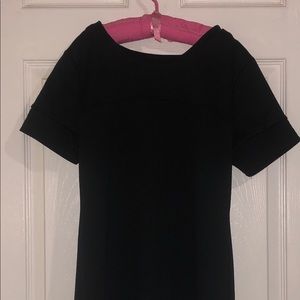 Black Semi Formal Short Sleeve Merona Dress